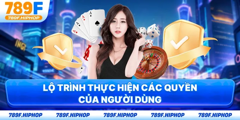 Lộ trình thực hiện các quyền của người dùng